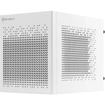 Korpusas Silverstone Technology SST-SG16W Mini-ITX baltas