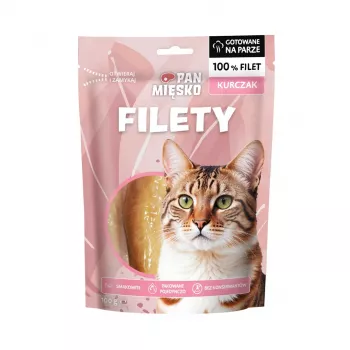 Kačių skanėstas Pan Mięsko vištienos filė 100 g