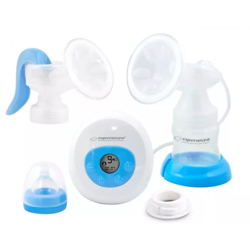 Elektrinis pientraukis ESPERANZA ECM003B 150 ml su ekranu, mėlynai baltas, 100–240 V AC