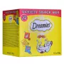 Kačių skanėstai Dreamies sūris, vištiena, lašiša asorti 12×60 g
