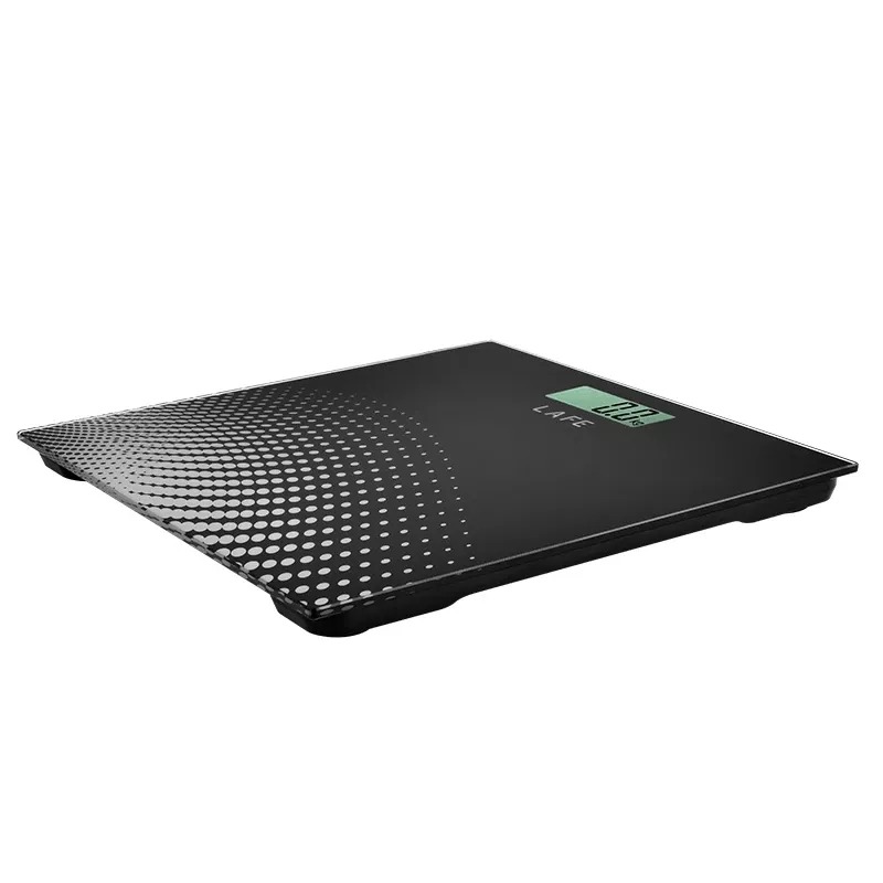 Lafe 44591 elektroninės kūno svorio svarstyklės FitScale juodos