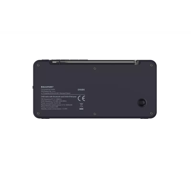 Nešiojamas radijas Blaupunkt DR6BK juodas