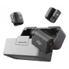 Belaidis mikrofonų rinkinys DJI Mic Mini (2 TX + 1 RX + Įkrovimo dėklas) – Tamsiai pilka
