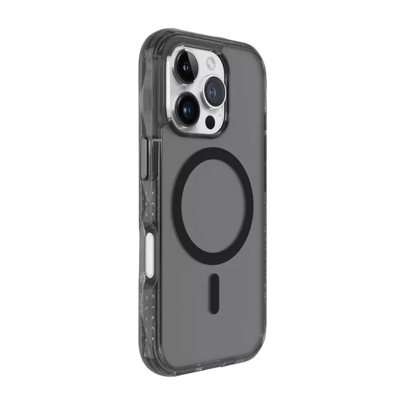 Dėklas LAUT CRYSTAL MATTER X iPhone 16 Pro Max Skaidriai Juodas