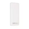 Powerbankas Extralink EPB-078W 10000 mAh Baltas, USB-C, 10 W išėjimas, įkrauna iki 2 įrenginių