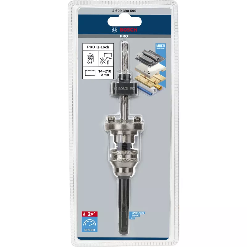 Bosch 2 609 390 590 gręžtuvo priedas – adapteris skyliniam pjūklui