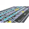 Logickeyboard LKB-RESB-TM-UK belaidė klaviatūra Bluetooth QWERTY pilko titano spalvos, optimizuota DaVinci Resolve