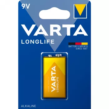 VARTA LONGLIFE Baterija E-Block (9V blokas) 1 vnt. (4122101411)