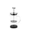 French Press JATA HCAF1160 0.6 L juodas permatomas
