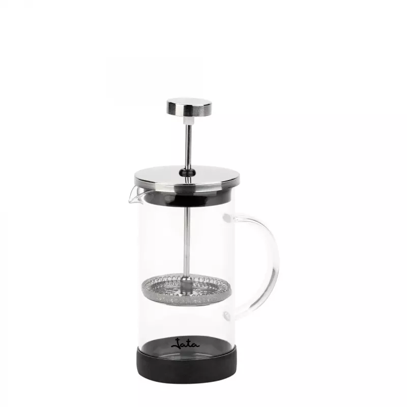 French Press JATA HCAF1160 0.6 L juodas permatomas