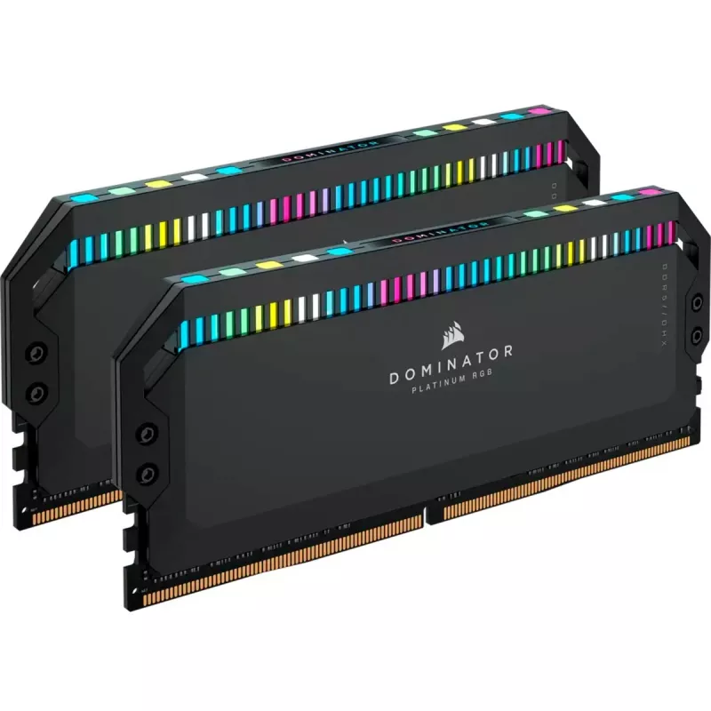 Corsair Dominator Platinum 32 GB (2x 16 GB) DDR5-7200 CL34 atminties rinkinys, juoda, CMT32GX5M2X7200C34