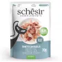 Šlapias kačių ėdalas Agras Pet Foods SCHESIR Tunas su merlanga želėje, 70 g, be grūdų, be sojos ir be glitimo