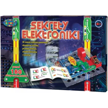 Mokomasis elektronikos rinkinys Dromader Science Kit Secrets ZD-9551 — 180 eksperimentų