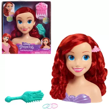Disney Princess - Ariel Stiliaus Galva, Makiažo ir Šukuosenų Galva