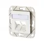 BTR E-DAT modul UPk-Dose 8/88 Cat.6, r-ws, unbestueckt unbestueck f. E-DAT Module, reinweiss (1309151102-E)