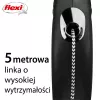Flexi New CLASSIC 5 m Juodas šuns ištraukiamas pavadėlis