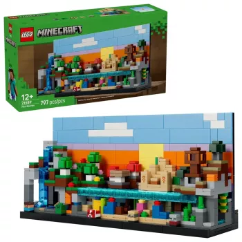 LEGO MINECRAFT 21589 Mini Biomes – statybų rinkinys
