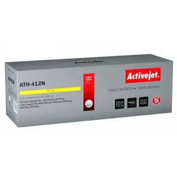 Activejet ATH-412N toner (atitikmuo HP 305A CE412A; Supreme; 2600 puslapių; geltona)