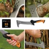 Rankinis pjūklas Fiskars 1051233, 23 cm, juoda, oranžinė, sidabrinė