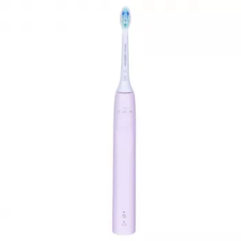 Sonic dantų šepetėlis Philips 3100 serija HX3671/11 su slėgio jutikliu, įmontuota Li‑Ion baterija, 1 šepetėlio galvute, baltas/rožinis