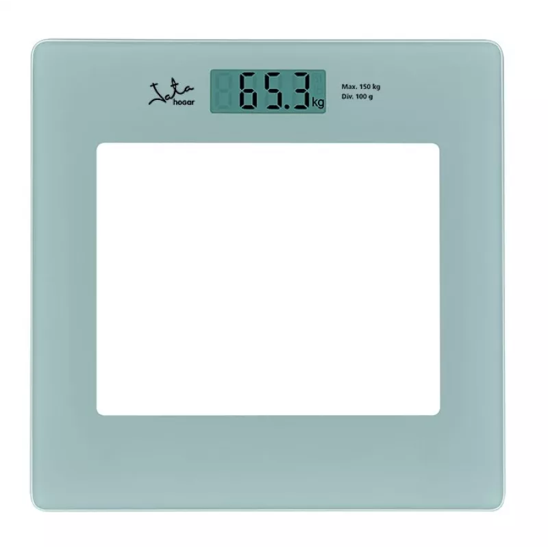 Asmeninės elektroninės svarstyklės JATA 290 Square Silver