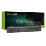 Nešiojamojo kompiuterio baterija Green Cell AS68, skirta ASUS A450 A550 R510 X550 serijoms, Li-Ion 14,4 V 4400 mAh, 4 celės, juoda