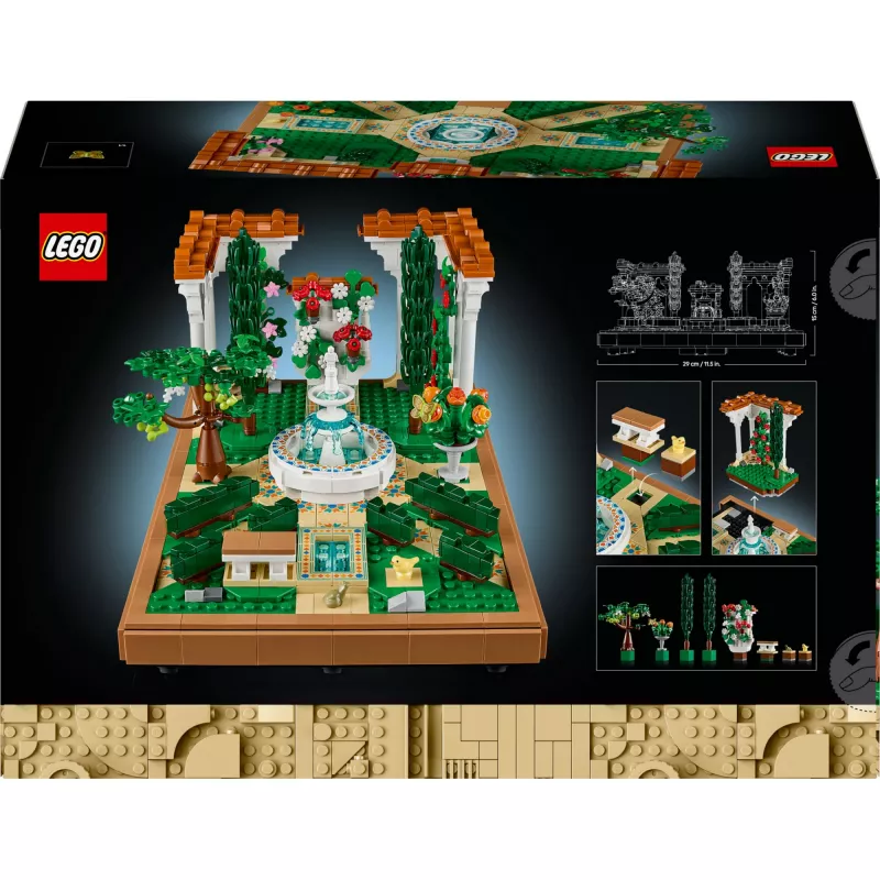 LEGO ICONS 10359 Fontanų sodas