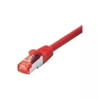 Tecline 715015R - Laidas sujungiamasis - RJ-45 (M) į RJ-45 (M) - 1.5 m - SFTP, PiMF - CAT 6 - Halogen-Free, Snagless - Raudonas