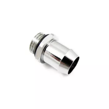 XSPC jungtis tiesi G1/4 colio AG prie 13mm ID – chromuotas sidabras