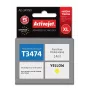 Kasetė ActiveJet AE-34YNX geltona, suderinama su Epson 34XL T3474, dažų pagrindu, 14 ml, didelės talpos (XL), vienetinis paketas
