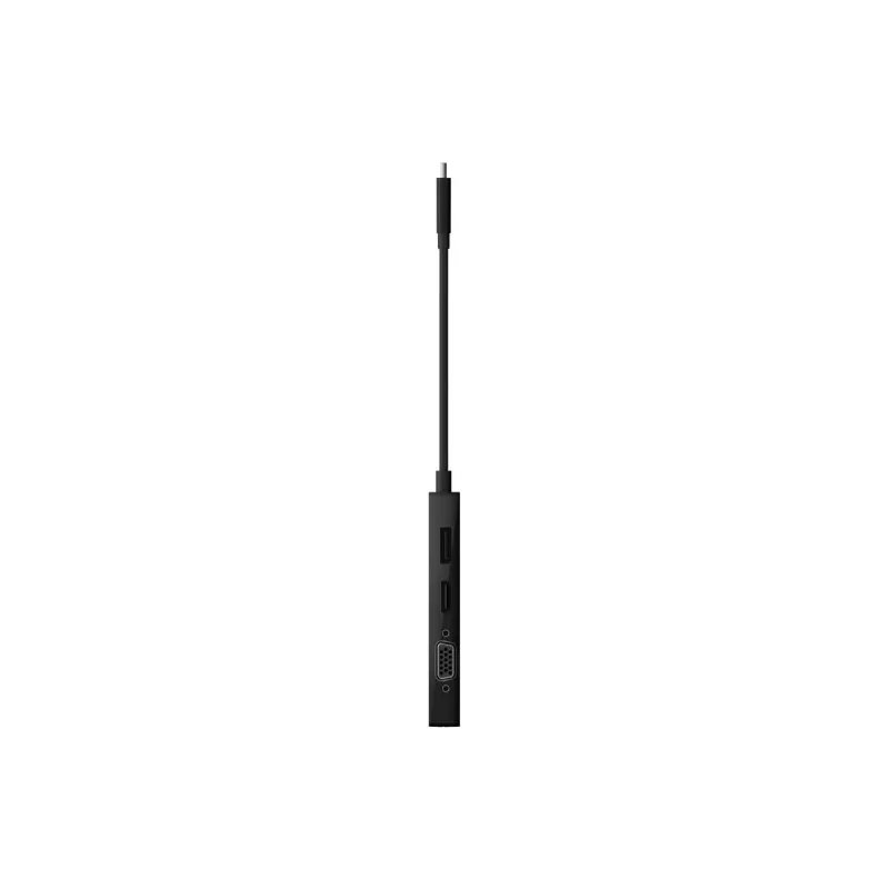 Linksys Belkin - vaizdo adapteris - USB-C (kištukas) į HD-15 (VGA), DVI-I, HDMI, DisplayPort (lizdai) - 4K palaikymas - juoda (AVC003BTBK)