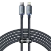 Baseus CAJY000301 mobiliojo telefono laidas pilkas 2 m USB C Lightning