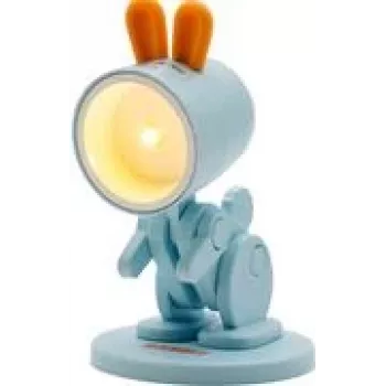 Stalinė lempa RealPower 486317 LED mėlyna oranžinė 1 lemputė baterija