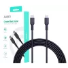 AUKEY CB-SCC241 USB-C į USB-C kabelis PD 240W 5A 20V 1m Nylon Juodas