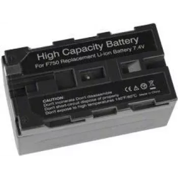 Įkraunama baterija walimex NP-F750 4400mAh, skirta suderinamai foto ir vaizdo įrangai