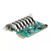DeLOCK PCI Express x1 kortelė 7 x išoriniai USB 5 Gbps Type-A lizdai