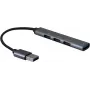 STANDARD USB 3.0 Hub, USB-A jungtis, 4x USB-A prievadai (3x USB 2.0 + 1x USB 3.2 Gen1) (S3018)