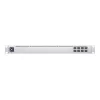 Valdomas L2 tinklo jungiklis UBIQUITI USW-Aggregation – 8 SFP+ prievadai, 10G, be ventiliatoriaus, 1U, sidabrinis