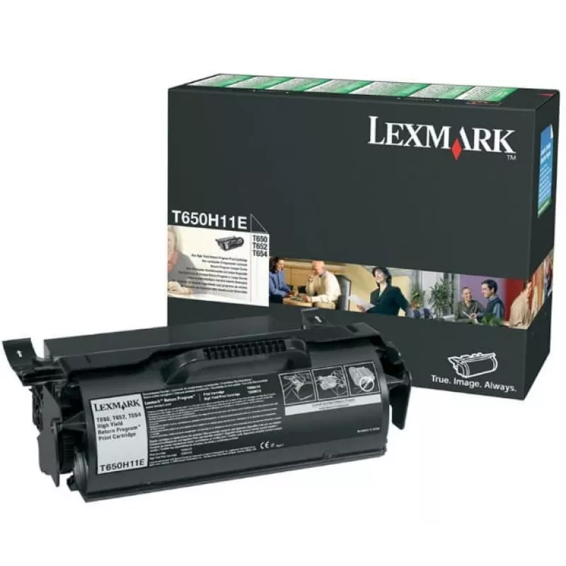 Tonerių kasetė Lexmark T650H11E XL juoda 30000 puslapių