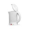 Elektrinis virdulys LAFE LAFCZA45865, nerūdijantis plienas, 0,6 L, 600 W, šviesiai pilkas, su užrakinamu dangteliu