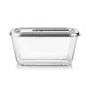 Caso Glass Vakuuminis Indas su Plastikiniu Dangteliu | VacuBoxx Stainless Steel XL | Skaidrus