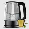 Cecotec ThermoSense 340 Clear elektrinis virdulys | 2200 W | 1,7 L | stiklinis | 360° sukamas pagrindas