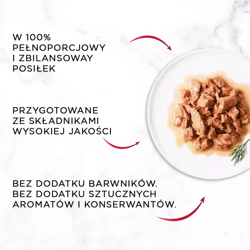 GOURMET Mon Petit Poultry Mix - šlapias kačių ėdalas - 6 x 50 g