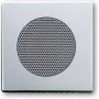 BUSCH JAEGER 8200-0-0080 - Aliuminis - Sidabrinis - standartinis - Busch-Jaeger - garsiakalbio įdėklas 8223 U - 63 mm - 63 mm