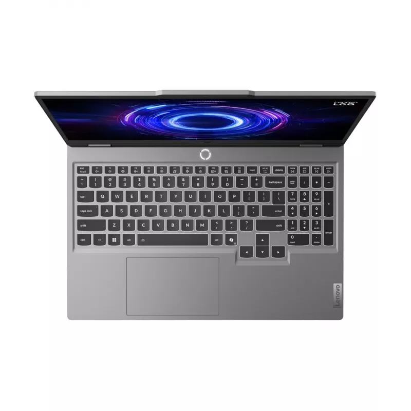 Lenovo LOQ 15IRX10 83JE0087PB nešiojamasis kompiuteris, 15,6" FHD IPS 144 Hz, Intel Core i5-13450HX, 16 GB DDR5, 512 GB SSD, NVIDIA GeForce RTX 5060 8 GB, Windows 11 Home, Luna Grey