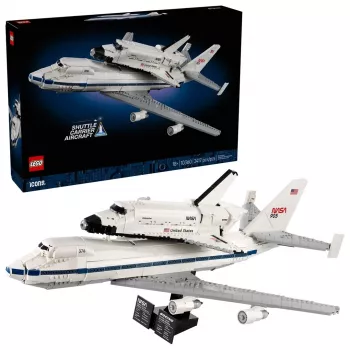 LEGO Icons Shuttle Aircraft 10360 statybinis rinkinys – 2417 dalių, 270 × 535 × 630 mm ekspozicinis modelis
