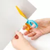 Žirklės Staedtler Noris Junior tiesaus pjovimo mėlynos geltonos 100 mm