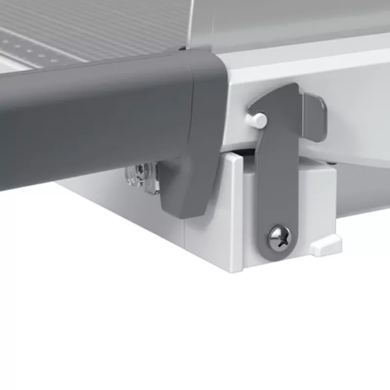 Leitz Precision Home Office popieriaus pjaustytuvas A3, 10 lapų, rankinis spaustuvas, nerūdijantis plienas