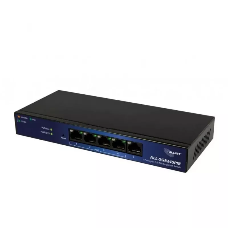 Valdomas L2 komutatorius ALLNET ALL-SG8245PM, 5x Gigabit PoE