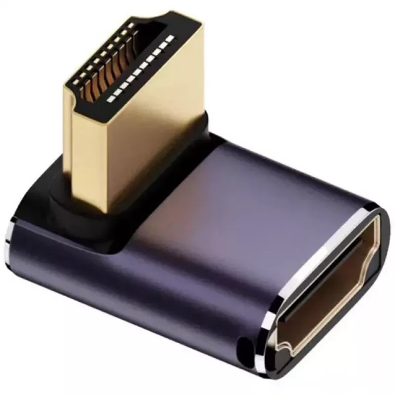 HDMI A tipo į HDMI A tipo adapterių rinkinys 4smarts 541489, pilkas, 4 vnt., 40 g